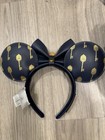 New Club 33 Disneyland Minnie Ears Headband Gold Key 2025