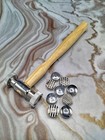 Texturing Hammer 9 Interchangeable Tips Jewelry Making Metal Stamping Tool