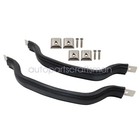 New For Black Interior Door Pull Strap Inside Handle Set Pair 87-95 Yj Wrangler