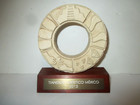 2012 Tianguis Tourist Mexico Award Trophy Art Piece Mayan Aztec  Open Air Market