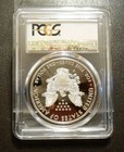 2019-w   Proof American Silver Eagle - Pcgs  Pr70dcam   1  Coin Flag Eagle Label