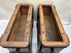 Antique Singer Treadle Sewing Machine Tiger Oak Drawers 1921