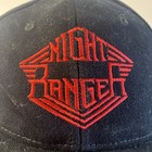 Night Ranger 1999 Rock In America Concert Tour Buckle Baseball Cap Hat Black