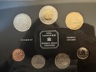 2003 Canada Specimen Set 7 Canadian Uncirculated Coins 1c- 2 W  Coa  1