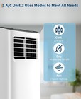 Garvee 8000 Btu Portable Air Conditioner 3-in-1 Ac W  Remote Window Kit