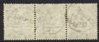 Bahamas 1863-80 1 - Sg39 Strip Used Cat   150