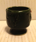 Vintage 1973 Lefton Christmas Green Holly And Berry Votive Holder Made In Japan