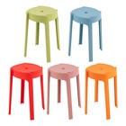 Stackable Plastic Stool For Home  Office  And Dining     Durable   Stylish