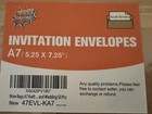 A7 Kraft Invitation Envelopes   Brown   50 Pcs   5x7   5 25x7 25   Self Seal