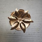 Set Of 6 Vintage Mcm Colored Aluminum Unmarked Drink Coasters