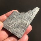 Natural Aletai Iron Meteorite 77 3 Grams Cut Slabs Etched Perfect Fusion Crust