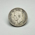 1940 South Africa One Shilling Old Antique Silver Coin Low Mint Toned Scarce  94