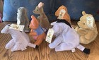 Gund Classic Pooh Stuffed Plush Bean Bag Eeyore Owl Tigger Kangaroo Roo 