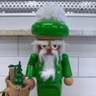 Steinbach Chubby Irish Santa Nutcracker German Volkskunst Wooden 
