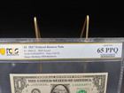 2017  1 Frn  happy Birthday 2020 Banknote  Pcgs 65 Epq Gem Unc - Free Shipping 