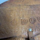 Vintage Boy Scouts Of America Leather Horse  Pony Saddle Bag Scout Made 