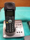 Panasonic Kx-tg1031b Complete 2-phone Answering System New Batteries Dect 6 0