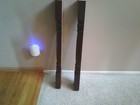 2 Clean  Vintage 4  Turned Wood  1 2  Posts Free Shipping