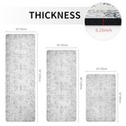 Boho Kitchen Rugs Sets Of 3 Non Slip Rubber Kitchen Mats For Floor Machine 