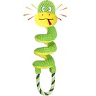 Squeaky Dog Toys For Large Dogs  Interactive Tug Of War Puppy Toys With Snake