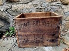 Rare Vintage Bosch Brewing Co  Wooden Beer Crate houghton  Michigan 12 5   x 16 5   