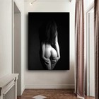 Sexy Woman Canvas Painting Canvas Wall Art Home Decor Wall Mural Black Print Art