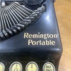 1922 Remington Portable Black Antique Typewriter W Case