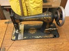 Atq  Early 1900s Singer Treadle Sewing Machine Model G726773 W oak Cab   mar21 