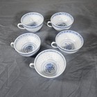 Replacents Chinese Teacups Blue   White Rice Grain Pattern Tea Dinnerware
