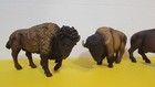 Schleich Collecta Mojo Safari Ltd Lot Of 4 Bison North American Animal Figures
