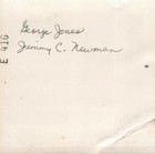 George Jones Jimmy C Newman Vintage Candid One Of A Kind 3 5x3 5 Photo 1958