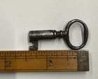              Antique Skeleton Key Hollow Barrel Authentic Vintage Key Steel