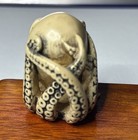  Japanese Netsuke  Octopus
