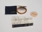 Vintage Stratton Of London Gold Tone Etched Powder Compact W  Mirror Rare 