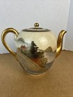 Japanese Satsuma Pottery Earthenware  Fine Art  Shimazu Mon Mark Late 1800   s