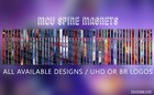 Matching Spine Magnets For Marvel Mcu Cinematic Universe Steelbooks 