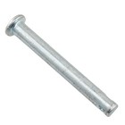Clevis Pin Rlecs 12pcs M6x50 Flat Head Zinc-plating Solid Steel Link Silver 