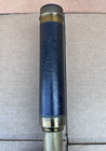Antique 2 Draw 3 Section Brass Spotting Scope Telescope Military Named Nautical