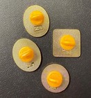 1970s Native American Enamel Pin Cheyanne