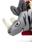 Kong Maxx Rhino Large Durable Squeaky Puncture Resistant Fetch Play Dog Toy 12x9