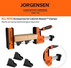 Jorgensen 3-pack Cabinet Master 2-in-1 Glue Separator   Clamp Stand Lightweight