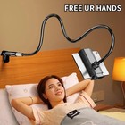 Lazy Bed Phone Tablet Holder Adjustable Clamp Stand For Ipad Desktop Mount