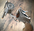 Cap Gun Revolver Diecast Pistol 12-shot Pristine  - Gonher Margarita No 76 Spain