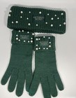 Women   s Gloves And Headband Victoria s Secret Green