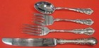 Georgian Rose By Reed And Barton Sterling Silver Regular Place Setting s  4pc