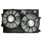 Dual Radiator   Condenser Cooling Fan Assembly For 14-19 Jeep Cherokee 2 4l