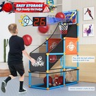 Indoor Arcade Basketball Game With Electronic Scoreboard   Led Lighting