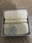 Eyecandy Los Angeles 2 Adjustable Barcelet Brass Cz Set-armcandy Luxe Collection