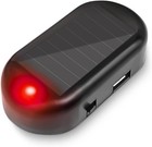 Car Solar Power Simulated Dummy Alarm Anti-theft Led Flashing Security Light Lam