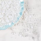 5600pcs White Half Pearls For Crafts  2 3 4 5 6 8 10mm Flat Back Round Pearls Be